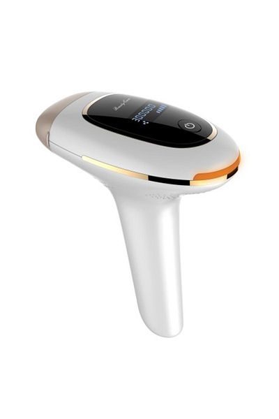 Hausberg Epilator IPL Hausberg HB-90, 300.000 impulsuri, Ecran LCD, Lungime unda 550-1200nm