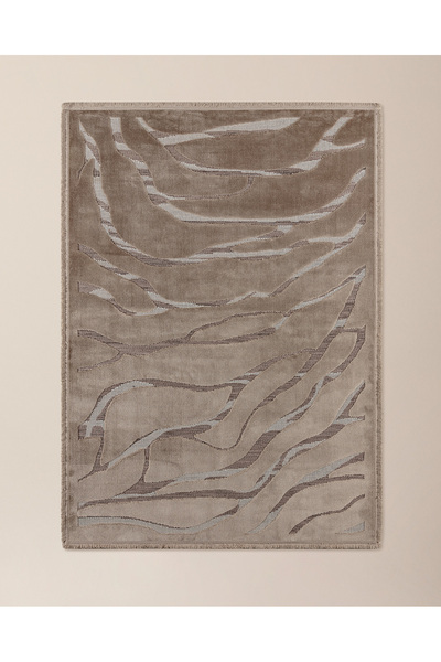 Madame Coco Farce Halı - Bej - 80x150 cm