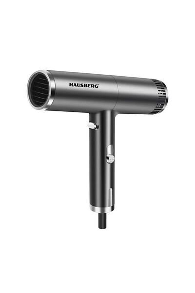 Hausberg Uscator de par HAUSBERG HB-261GR, 1200W, 2 viteze, 3 trepte de incalzire, gri