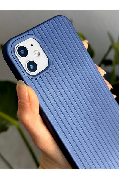 Go Aksesuar حافظة سيليكون غير لامعة مرنة متوافقة مع هاتف Iphone 11 ثلاثية الأبعاد