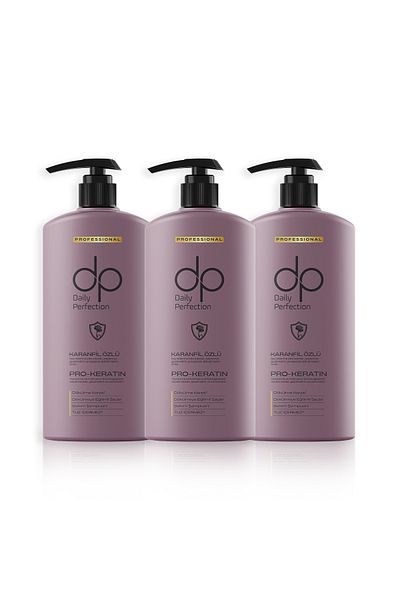 dp Daily Perfection Clove Extract Shampoo, 425 ml X 3 Pieces