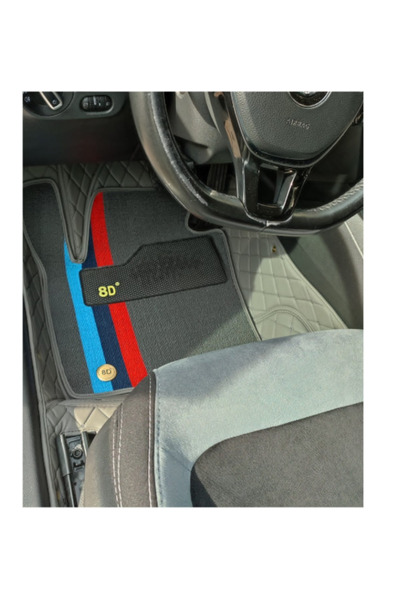 8D Volkswagen Jetta 2011-2019 Arası Araca Özel 8D Çift Katmanlı Havuzlu Paspa...