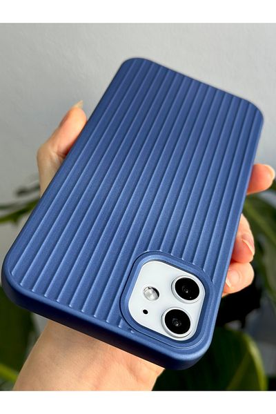 Go Aksesuar حافظة سيليكون غير لامعة مرنة متوافقة مع هاتف Iphone 11 ثلاثية الأبعاد