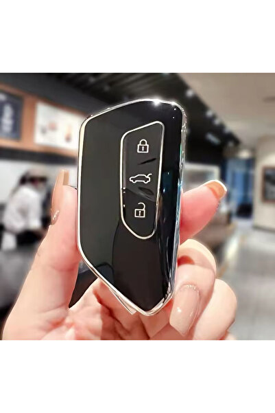 emii auto spare parts SEAT SKODA VOLKSWAGEN Μαύρο/Γκρι Κλειδί Κάλυμμα