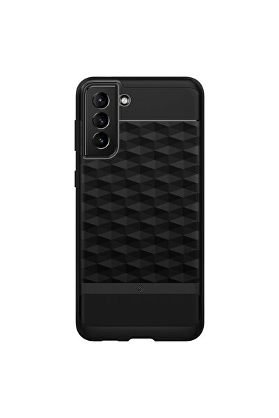 Spigen Caseology Galaxy S21 Plus Kılıf Parallax Matte Black - ACS02403