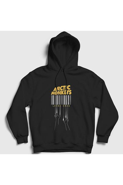Presmono Φούτερ Unisex Black End Arctic Monkeys με κουκούλα 13081tt