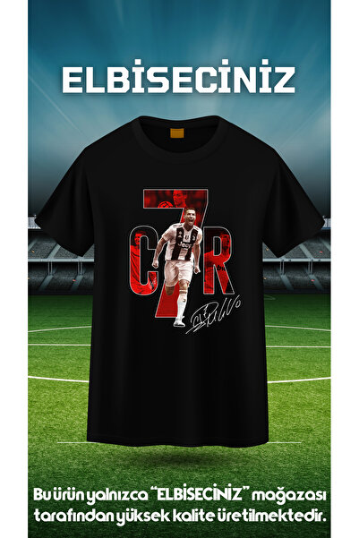 VİZYON İKRA C.RONALDO İmzalı Unisex T-shirt/Tişört - TÜM YAŞ GRUPLARI