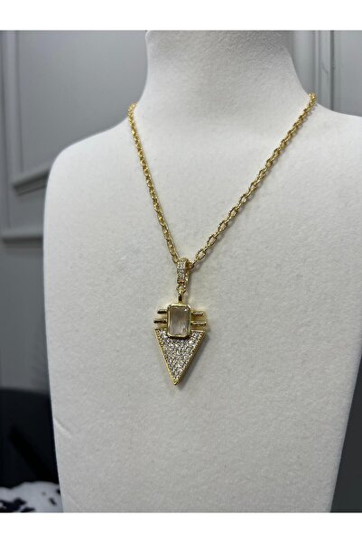 Store Yüzde Yüz Çelik Zincir Altın Kaplama Serenay Vip Özel Seri Kolye