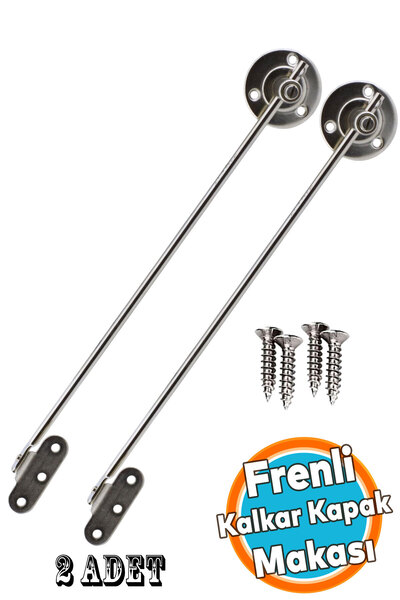 NZB Frenli Kalkar Kapak Makası Dolap Çekmece Metal 25 Cm Sessiz Açma Kapama A...