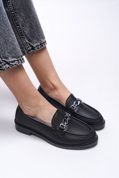Riccon Criscerys Women's Loafer 0012500   Black Skin
