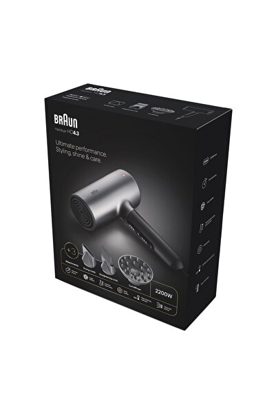 Braun Brhd435e Hd4.3 Iontec Difüzörlü Saç Kurutma Makinesi, 3 Başlıklı, 2200w
