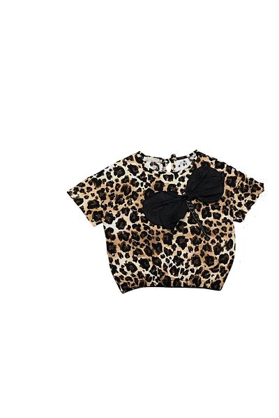 Little Star Girl's Leopard Suit with Dragonfly Accessories