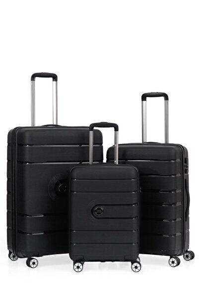 ÇÇS ÇÇS 5247 Polipropilen 3 Lü Valiz Seti