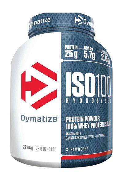 Dymatize Iso100 Hydrolyzed Strawberry Flavored 2264Gr