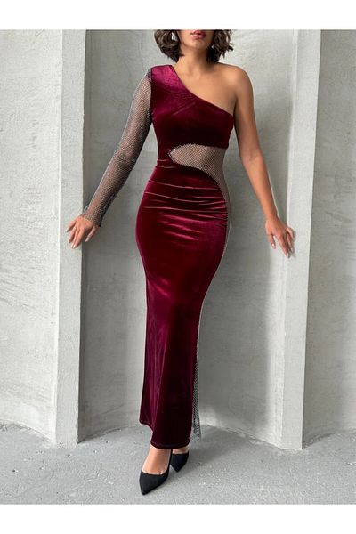 ADA MODA Long velvet dress