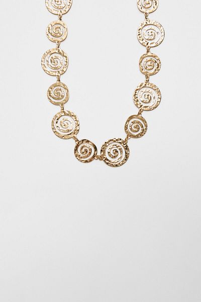 Stradivarius Spiral necklace