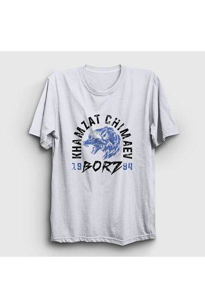 Presmono Μπλουζάκι Unisex White Chimaev Mma Ufc - 426998 ττ