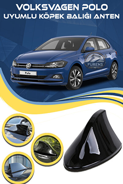 Genel Markalar Volksvagen Polo MK6 Uyumlu Oto Balık Sırtı Anten Elektrikli Kö...