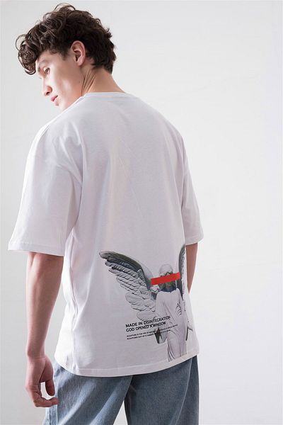 Trendiz Tricou alb unisex Made In Disintegration