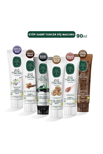 Eyüp Sabri Tuncer Toothpaste Set of 6