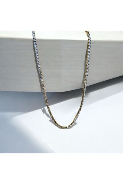 MORMAVİ 316L ÇELİK FİGÜRLÜ KOLYE PASLANMAZ ÇELİK