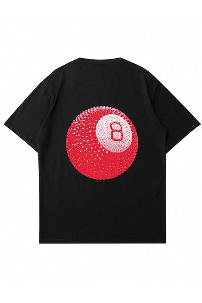 Mad&Calf Μπλουζάκι Unisex Red Ball με στάμπα με λαιμόκοψη