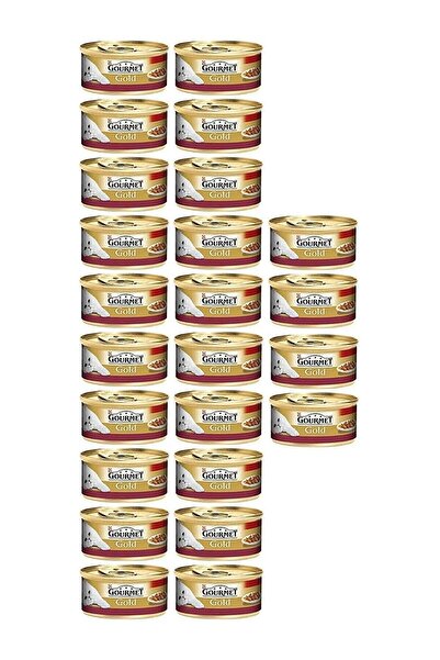 Gourmet Gold Parça Etli Ve Soslu Tavuklu & Ciğerli Konserve Yetişkin Kedi Mam...