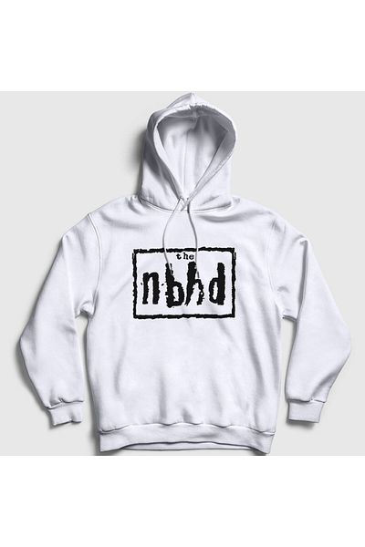 Presmono Λευκό φούτερ Unisex με κουκούλα - The Nbhd Neighborhood 176730 ττ