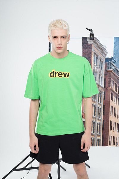 Trendiz Ανδρικό Tshirt Drew Text Πράσινο