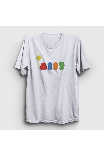 Presmono Μπλουζάκι Unisex White South Park Bus Stop - 216402 ττ