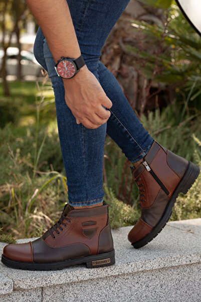 Daxtors D0401 Unisex Taban Dahil Komple Kürklü Kışlık Kar Botu