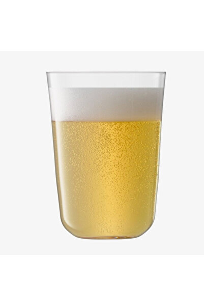 LSA 4-Piece Scratch Resistant Modern Design Fine Walls Solid Pattern Arc Tumbler 550ml