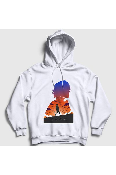 Presmono Φούτερ με λευκή κουκούλα Paul Dune Unisex - 422071 ττ