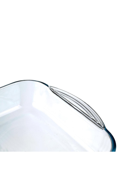 Five Simply Smart High Quality Durable Rectangular Glass Dish Clear 40 x 25cm