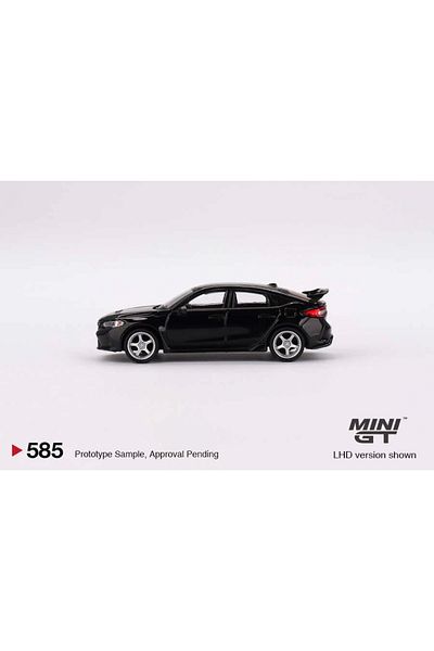 mini gt 1/64 هوندا سيفيك تايب آر كريستال بلاك بيرل 2023 مع عجلة Advan Gt