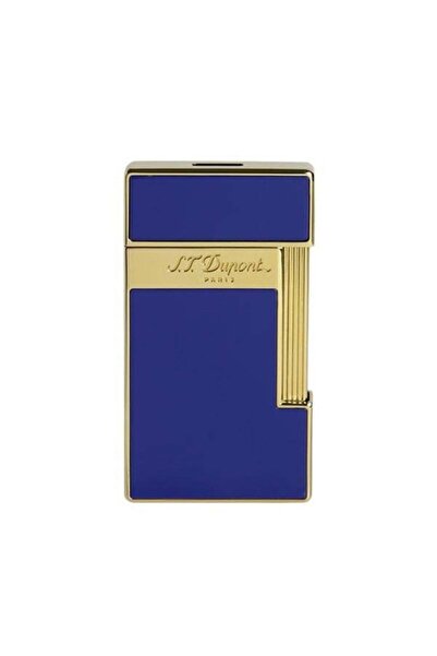 S.T. Dupont BQ Slimmy Shiny Blue Lacquer Çakmak 28005