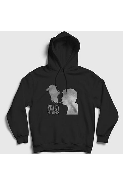 Presmono Φούτερ Peaky Blinders Unisex με μαύρη κουκούλα - 202083 ττ