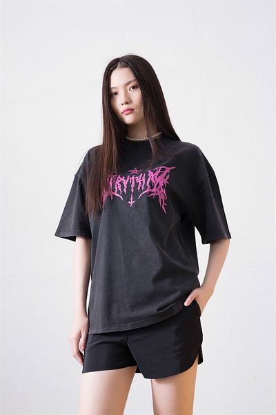 Trendiz Harajuku Gothic Unisex Anthracite T-Shirt