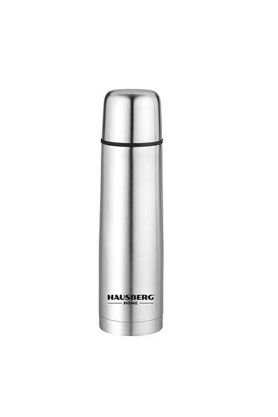 Hausberg Θερμός Hb-h1454, Χωρητικότητα 1000ml, Σχήμα σφαίρας από ανοξείδωτο ατσάλι