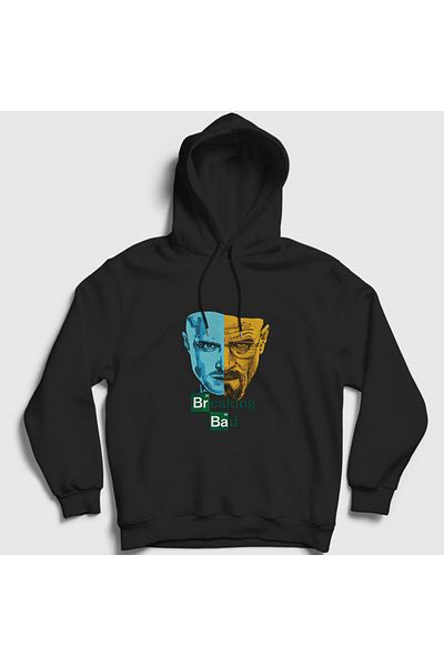 Presmono Φούτερ Breaking Bad Unisex με μαύρη κουκούλα - 185703 ττ