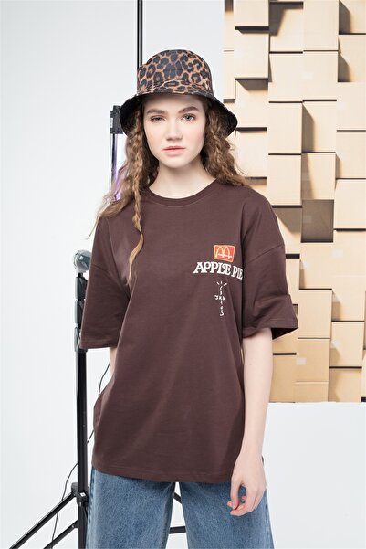 Trendiz Tricou Applepie Cactusjack pentru damă, maro