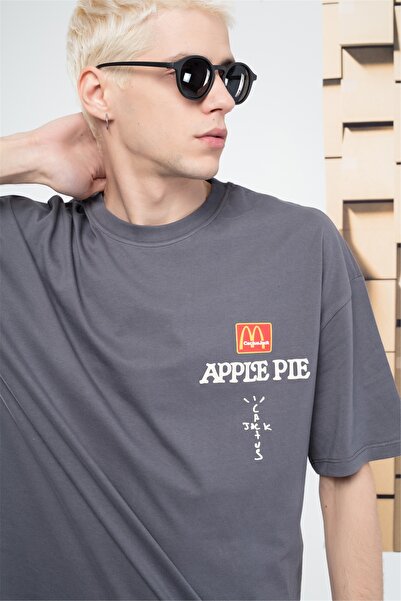 Trendiz Men's Applepie Cactusjack Anthracite T-Shirt