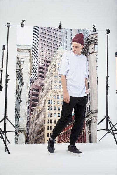 Trendiz Basic ανδρικό μπλουζάκι λευκό