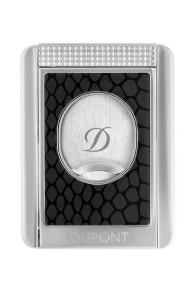 S.T. Dupont Gümüş Puro Makası Kesici & Puro Standı 3476