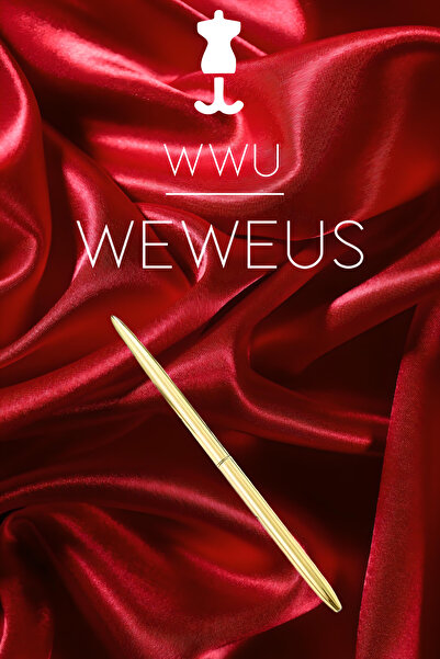 Weweus Arkadaşa, Sevgiliye Yeni Yıl Hediyesi Gold Lüks Tükenmez Kalem