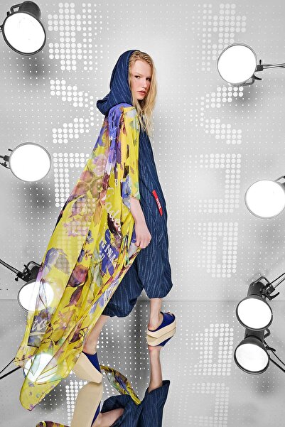 VDR Kadin Sari Pareo 15371