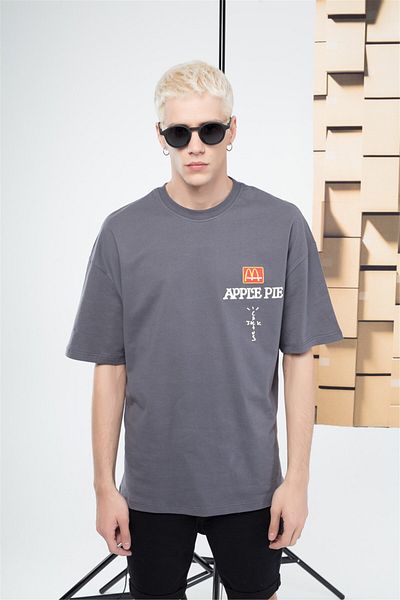 Trendiz Men's Applepie Cactusjack Anthracite T-Shirt