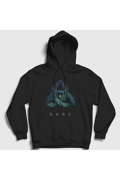 Presmono Φούτερ με κουκούλα Black Forest Dark Unisex - 186627 ττ