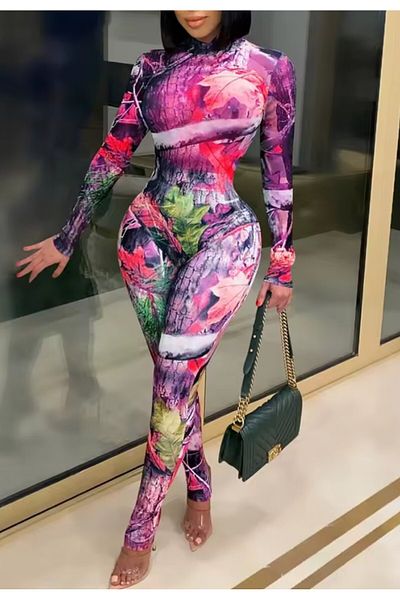 ARDSU Two Piece Slim Romper, Stretchy ,Snap Long Sleeve Bady and Leggings Romper