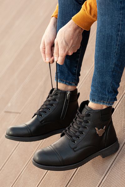 Daxtors D501 Model Winter Men's Boots - Guaranteed and Cold-Proof